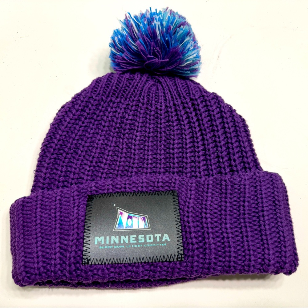 LIMITED EDITION Super Bowl LII “Crew 52” Winter Beanie by Love Your Melon - Picture 2 of 8